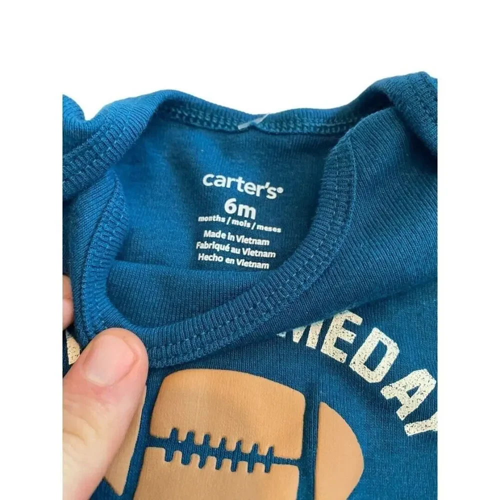 NWT Carter's 6M Football One Piece 